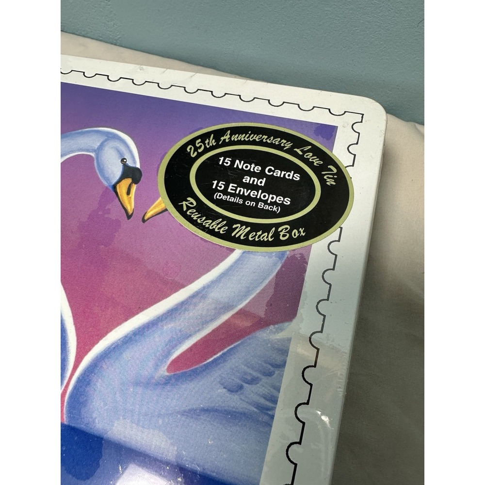 USPS Vintage 1997 Love Swans 32 Cent Stamp Stationary Envelopes New Sealed Set - Picture 6 of 6
